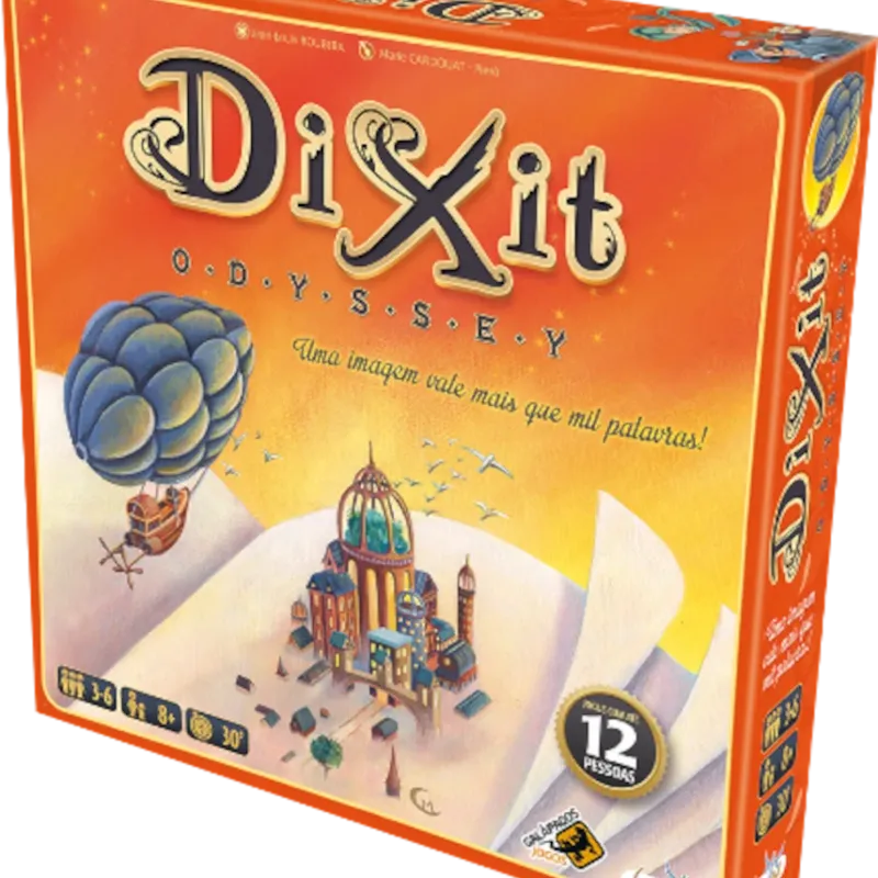 Dixit Odyssey - Uma Imagem Vale Mais Que Mil Palavras! - Galápagos Jogos