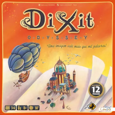 Dixit Odyssey - Uma Imagem Vale Mais Que Mil Palavras! - Galápagos Jogos