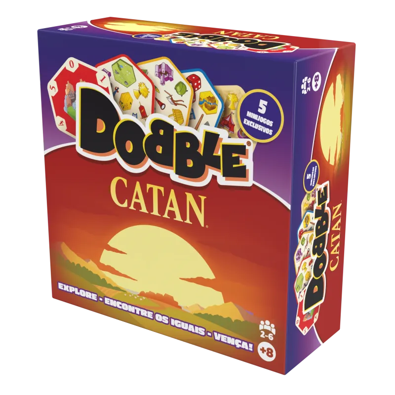 Dobble Catan - Galápagos Jogos Dobble Catan - Galápagos Jogos