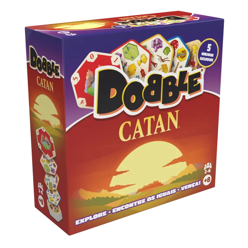 Dobble Catan - Galápagos Jogos Dobble Catan - Galápagos Jogos