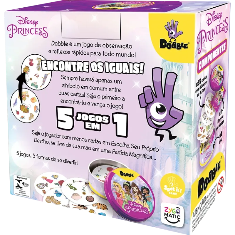 Dobble Disney Princess - Galápagos Jogos Dobble Disney Princess - Galápagos Jogos