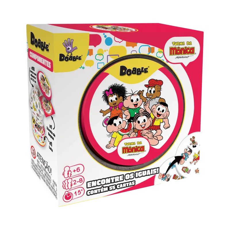 Dobble: Turma da Mônica - Galápagos Jogos Dobble: Turma da Mônica - Galápagos Jogos