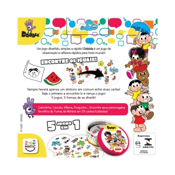 Dobble: Turma da Mônica - Galápagos Jogos Dobble: Turma da Mônica - Galápagos Jogos