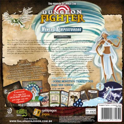 Dungeon Fighter Expansão: Ventos Tempestuosos - Galápagos Jogos