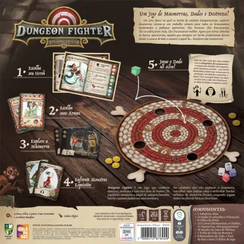 Dungeon Fighter (2ª Edição) - Galápagos Jogos Dungeon Fighter (2ª Edição) - Galápagos Jogos