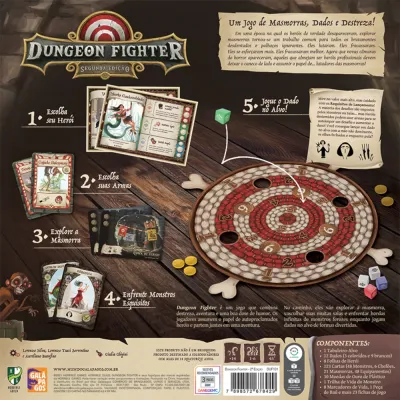 Dungeon Fighter (2ª Edição) - Galápagos Jogos