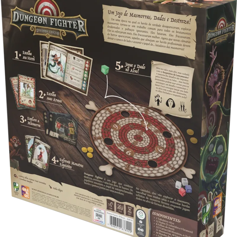 Dungeon Fighter (2ª Edição) - Galápagos Jogos