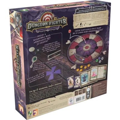 Dungeon Fighter (2ª Edição): Nas Catacumbas dos Fantasmas Funestos - Galápagos Jogos