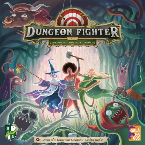 Dungeon Fighter (2ª Edição): No Labirinto das Tempestades Terríveis - Galápagos Jogos