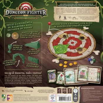 Dungeon Fighter (2ª Edição): No Labirinto das Tempestades Terríveis - Galápagos Jogos Dungeon Fighter (2ª Edição): No Labirinto das Tempestades Terríveis - Galápagos Jogos