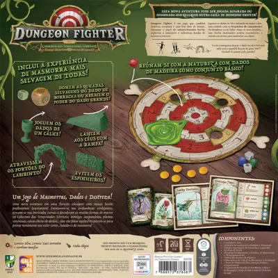 Dungeon Fighter (2ª Edição): No Labirinto das Tempestades Terríveis - Galápagos Jogos