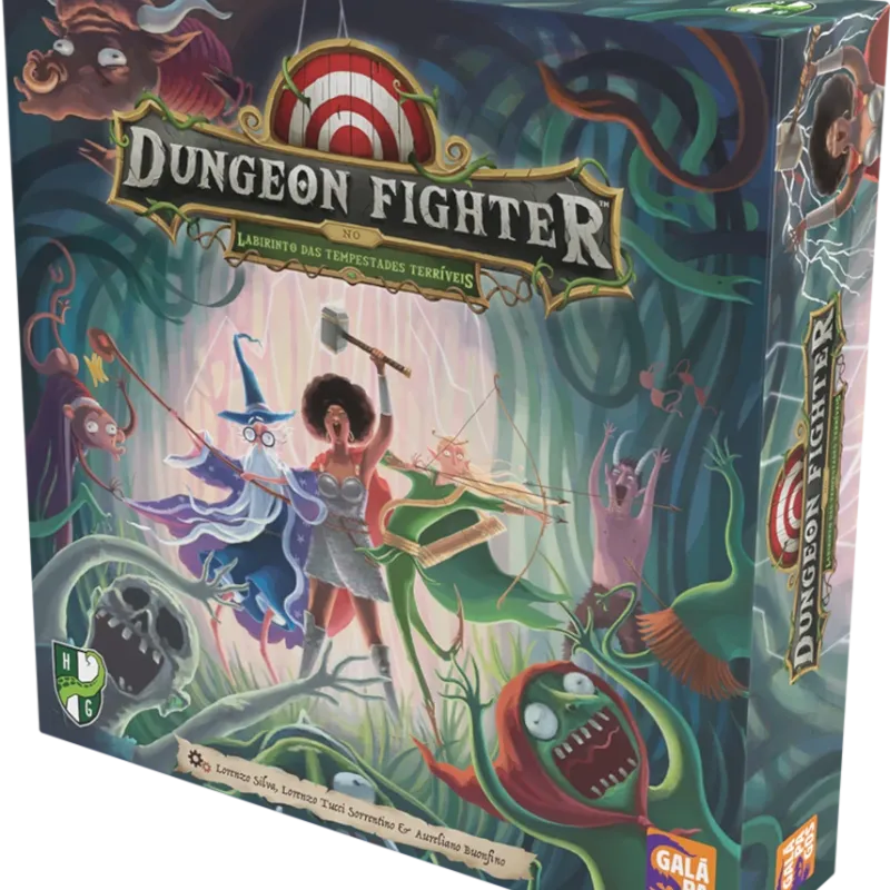 Dungeon Fighter (2ª Edição): No Labirinto das Tempestades Terríveis - Galápagos Jogos