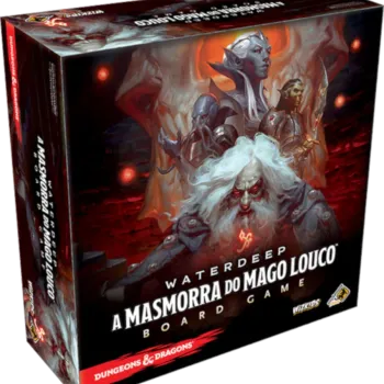 D&D Waterdeep - A Masmorra do Mago Louco Board Game