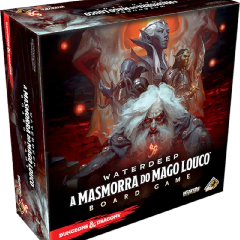 D&D Waterdeep - A Masmorra do Mago Louco Board Game