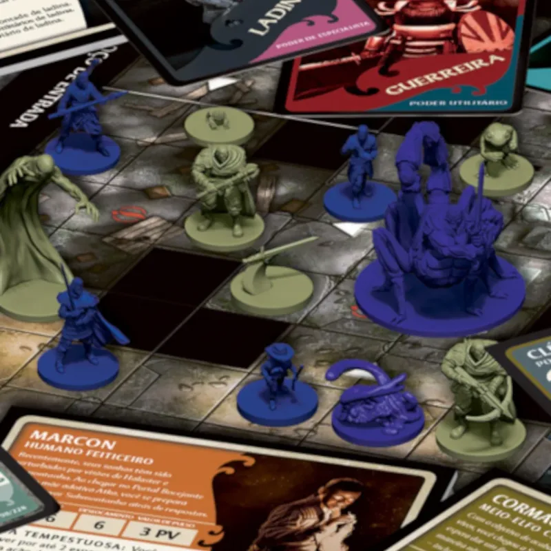 D&D Waterdeep - A Masmorra do Mago Louco Board Game
