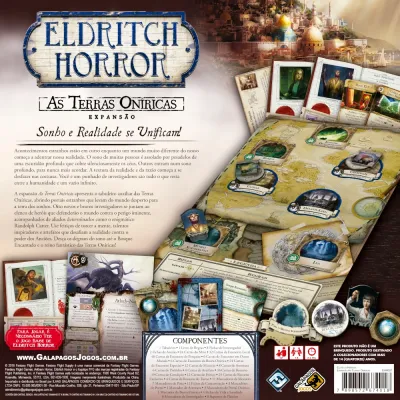 Eldritch Horror Expansão - As Terras Oníricas - Galápagos Jogos Eldritch Horror Expansão - As Terras Oníricas - Galápagos Jogos