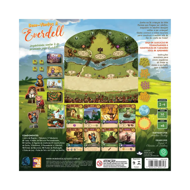 Bem-vindos a Everdell - Galápagos Jogos Bem-vindos a Everdell - Galápagos Jogos