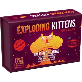 Exploding Kittens: Para a Galera - Galápagos Jogos