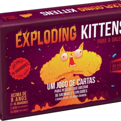 Exploding Kittens: Para a Galera - Galápagos Jogos Exploding Kittens: Para a Galera - Galápagos Jogos
