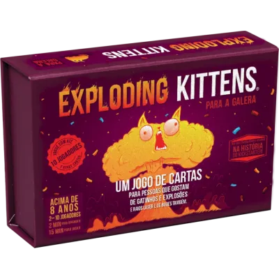 Exploding Kittens: Para a Galera - Galápagos Jogos
