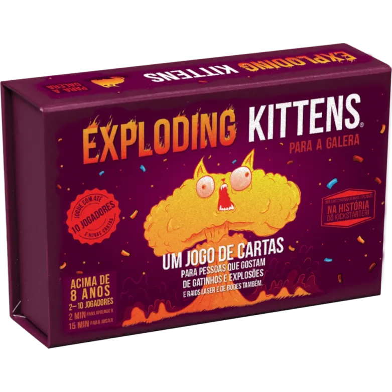 Exploding Kittens: Para a Galera - Galápagos Jogos