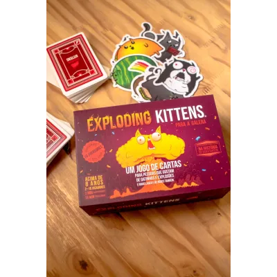 Exploding Kittens: Para a Galera - Galápagos Jogos