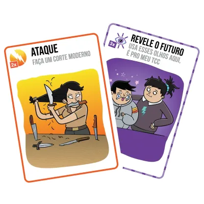 Exploding Kittens: Bem vs Mal - Galápagos Jogos