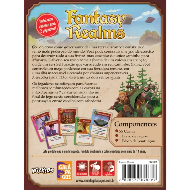 Fantasy Realms - Galápagos Jogos