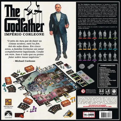 Godfather, The - Império Corleone - Galapagos Jogos