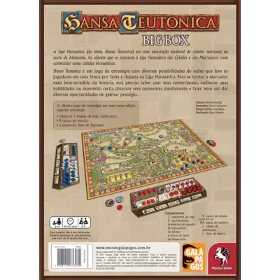 Hansa Teutônica Big Box - Galápagos Jogos