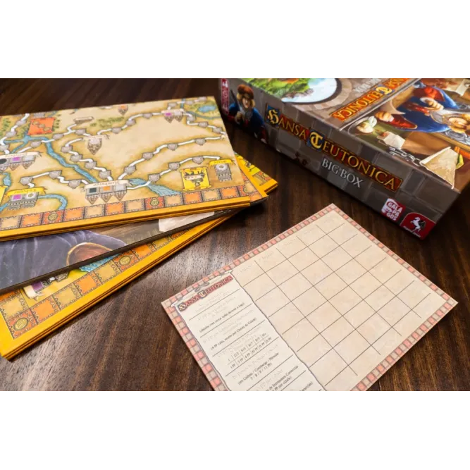 Hansa Teutônica Big Box - Galápagos Jogos