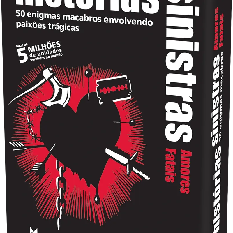 Histórias Sinistras: Amores Fatais - Galápagos Jogos Histórias Sinistras: Amores Fatais - Galápagos Jogos