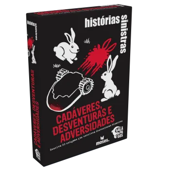 Histórias Sinistras: Cadáveres, Desventuras e Adversidades - Galápagos Jogos Histórias Sinistras: Cadáveres, Desventuras e Adversidades - Galápagos Jogos