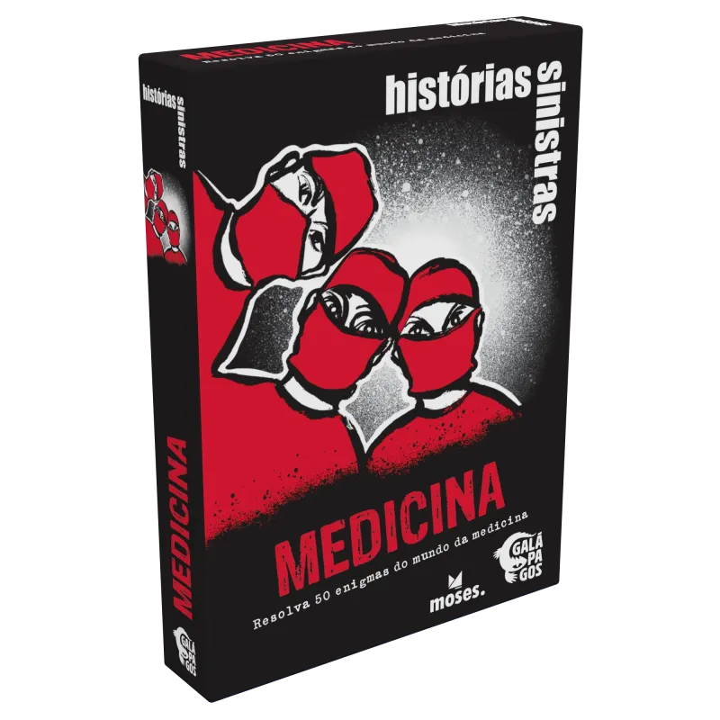 Histórias Sinistras: Medicina - Galápagos Jogos Histórias Sinistras: Medicina - Galápagos Jogos
