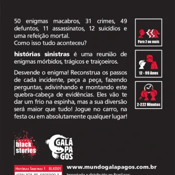 Histórias Sinistras - Galápagos Jogos