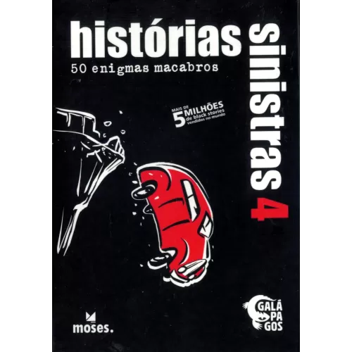 Black Stories 4 (Histórias Sinistras) - Galápagos Jogos