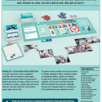 Holding On: A Conturbada Vida de Billy Kerr - Galápagos Jogos Holding On: A Conturbada Vida de Billy Kerr - Galápagos Jogos