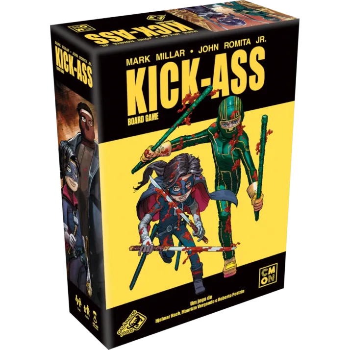 Kick-Ass Board Game - Galápagos Jogos Kick-Ass Board Game - Galápagos Jogos