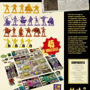 Kick-Ass Board Game - Galápagos Jogos