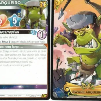 Krosmaster Arena Dofus - Bwork Arqueiro - Galápagos Jogos Krosmaster Arena Dofus - Bwork Arqueiro - Galápagos Jogos