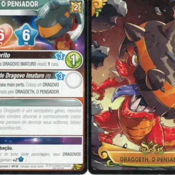 Krosmaster Arena Dofus - Dragoeth, o Pensador - Galápagos Jogos Krosmaster Arena Dofus - Dragoeth, o Pensador - Galápagos Jogos