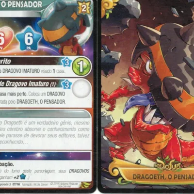 Krosmaster Arena Dofus - Dragoeth, o Pensador - Galápagos Jogos Krosmaster Arena Dofus - Dragoeth, o Pensador - Galápagos Jogos