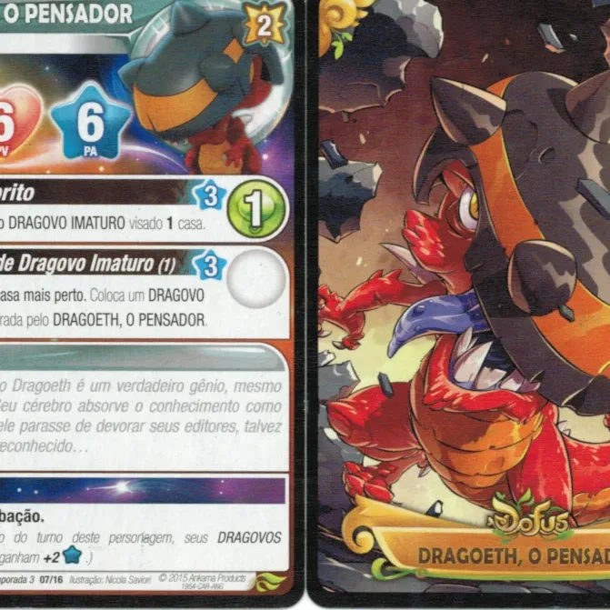 Krosmaster Arena Dofus - Dragoeth, o Pensador - Galápagos Jogos Krosmaster Arena Dofus - Dragoeth, o Pensador - Galápagos Jogos