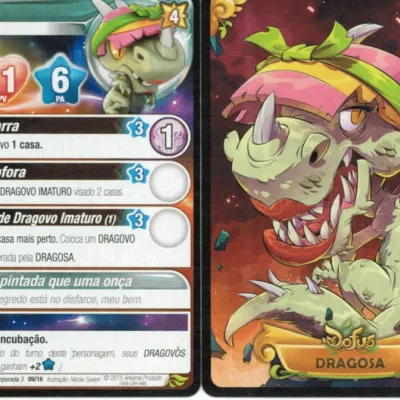 Krosmaster Arena Dofus - Dragosa Base Dourada - Galápagos Jogos Krosmaster Arena Dofus - Dragosa Base Dourada - Galápagos Jogos