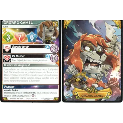 Krosmaster Arena Dofus - Groarg Gamel - Galápagos Jogos