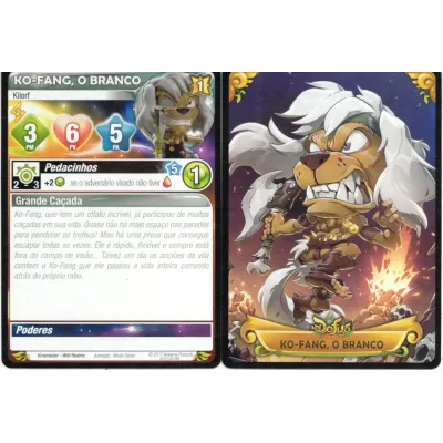 Krosmaster Arena Dofus - Ko-Fang, O Branco - Galápagos Jogos