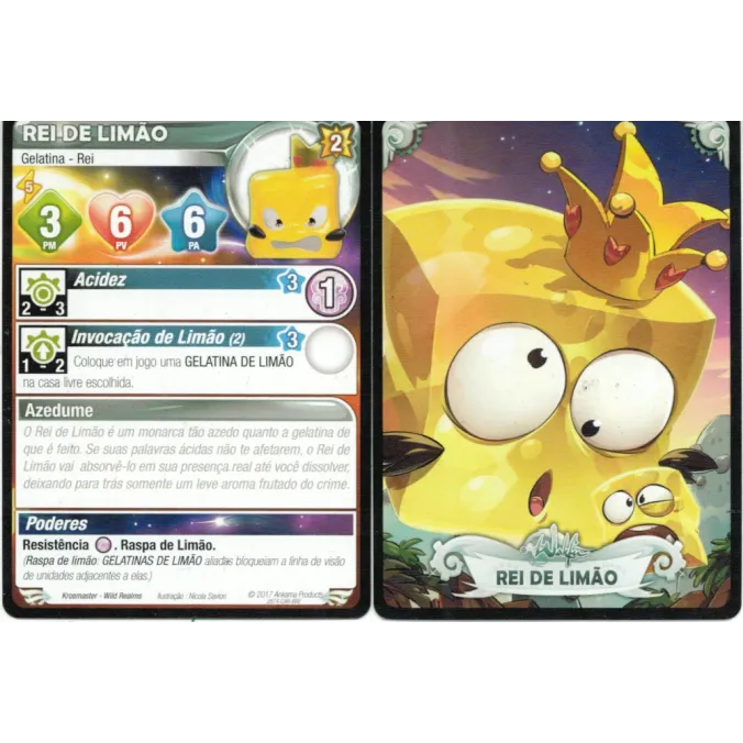 Krosmaster Arena Dofus - Rei de Limão - Galápagos Jogos