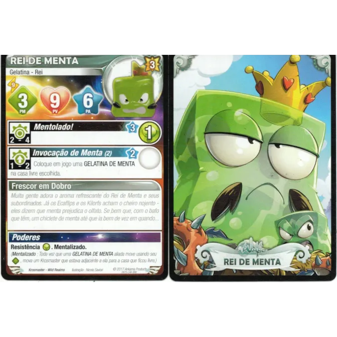 Krosmaster Arena Dofus - Rei de Menta - Galápagos Jogos