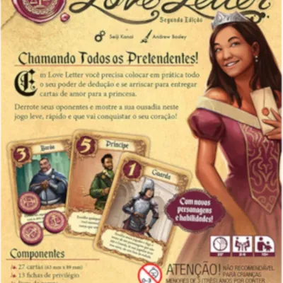 Love Letter (2ª Edição) - Galápagos Jogos