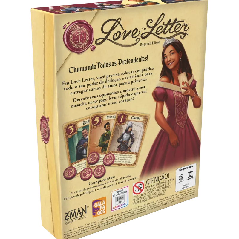 Love Letter (2ª Edição) - Galápagos Jogos